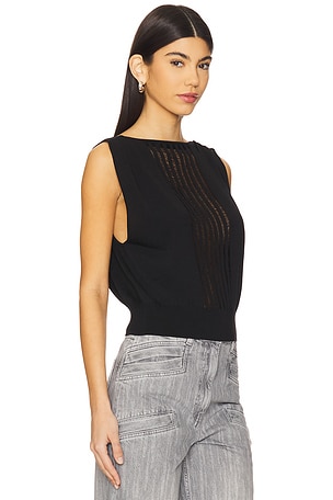 IRO Ulzie Top in Black