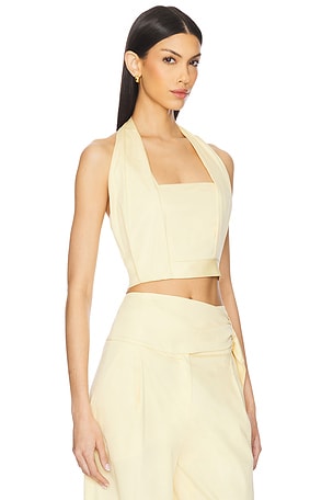 IRO Charlotte Top in Lemon
