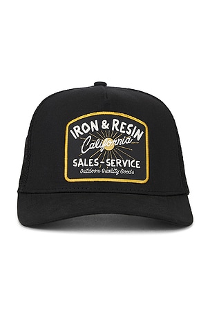 Sales And Service Hat Iron & Resin