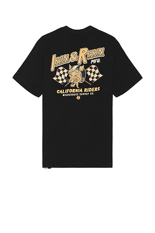 California Riders Pocket Tee Iron & Resin