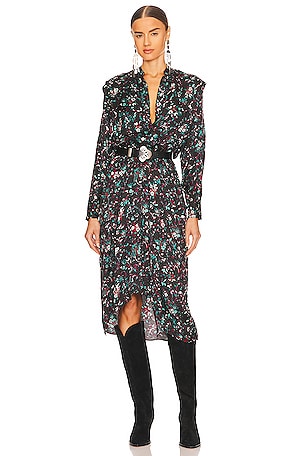 ROBE MI-LONGUE OKLEYA Isabel Marant Etoile