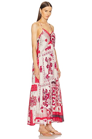 Isabel Marant Etoile Sabba Dress in Red
