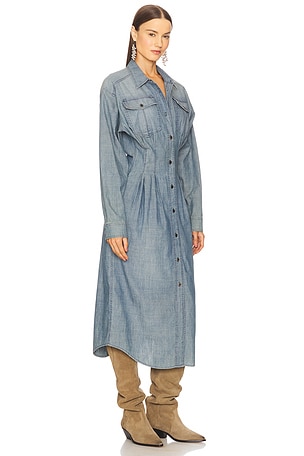 Isabel Marant Etoile Nolwen Dress in Blue