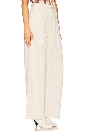 Isabel Marant Etoile Rachelle Jeans in Cream