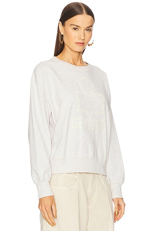 Isabel Marant Etoile Mobyli Sweatshirt in Ivory