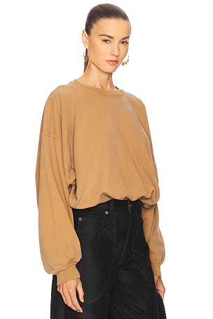 Isabel Marant Etoile Sauria Sweatshirt in Brown
