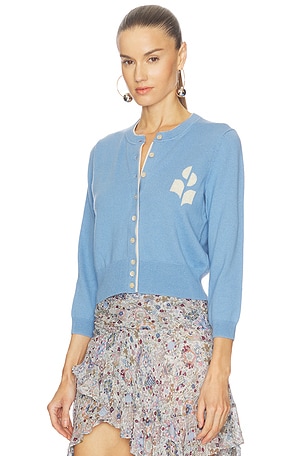 Isabel Marant Etoile Lona Cardigan in Blue