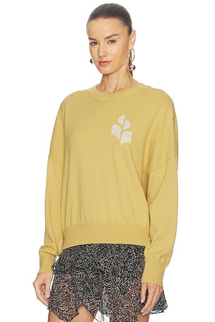 Isabel Marant Etoile Marisans Sweater in Mustard. Size 40/8. Also