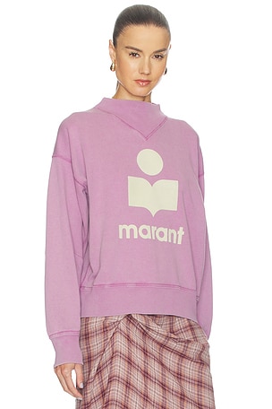 Isabel Marant Etoile Moby Sweatshirt in Mauve