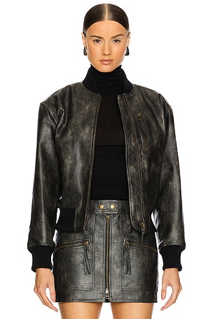 BOMBER IMITATION CUIR CRISLEY Isabel Marant Etoile