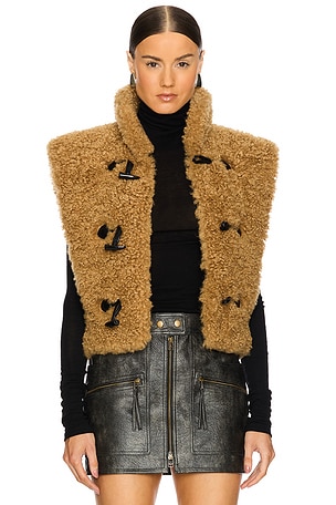 Alisa Sherpa Vest Isabel Marant Etoile