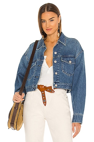アウターその他 ISABEL MARANT 'Tadia' jacket Blue ETOILE ISABEL MARANT TADIA DENIM JACKET – Belinda International