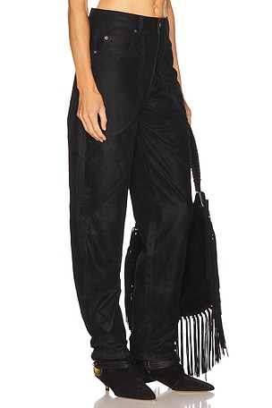 Isabel Marant Etoile Kelvina Pant in Black