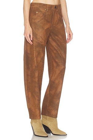 Isabel Marant Etoile PANTALON BELKY en Marron