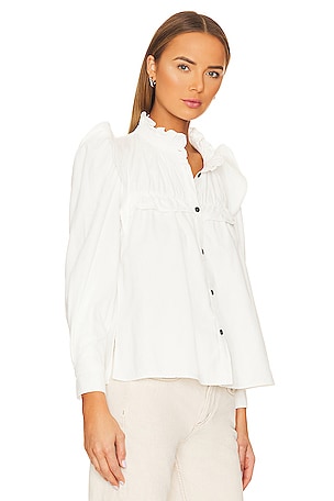 Isabel Marant Etoile Idety Blouse in White