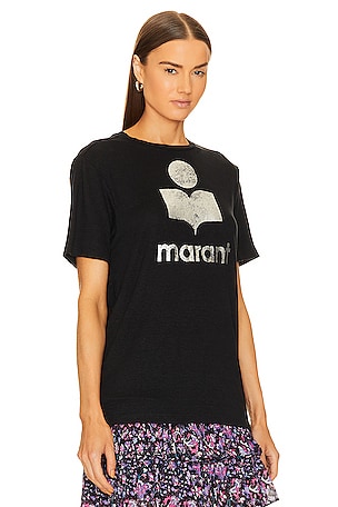 Isabel Marant Etoile Zewel Tee in Black. Size XS. Also