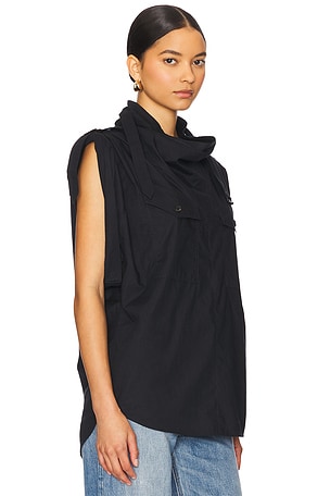 Isabel Marant Etoile Nemia Top in Black
