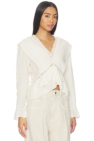 Isabel Marant Etoile Damienne Top in White