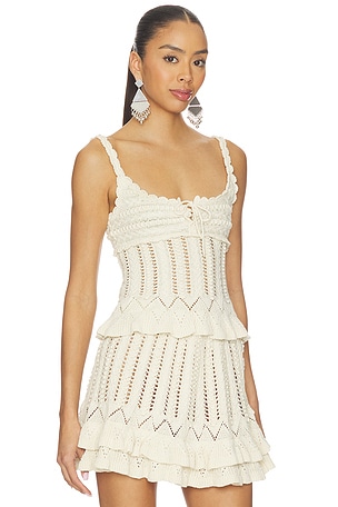 Isabel Marant Etoile Neves Top in Neutral