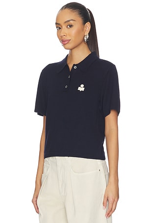 Isabel Marant Etoile Althea Top in Navy