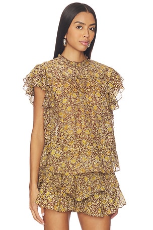 Isabel Marant Etoile Daliyane Top en Marron