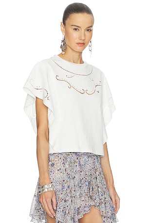 Isabel Marant Etoile Eolene Top en Blanc