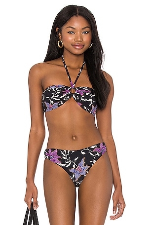 Isabel Marant Etoile Starnea Bikini Top in Faded Night | REVOLVE