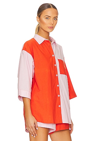 It's Now Cool The Vacay Shirt in Orange