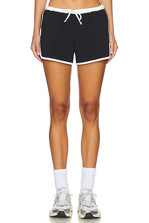 Scalloped Drawstring Short IVL Collective