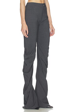 Jade cropper pantalón en color gris