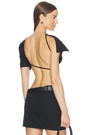 Open Back T-Shirt Jade Cropper