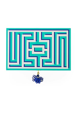 Jonathan Adler Labyrinth Lacquer Jewelry Box in Green