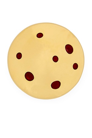 Jonathan Adler Brass Mushroom Small Box in Yellow