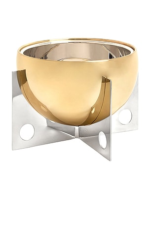 Jonathan Adler Berlin Ice Bucket in Metallic Gold