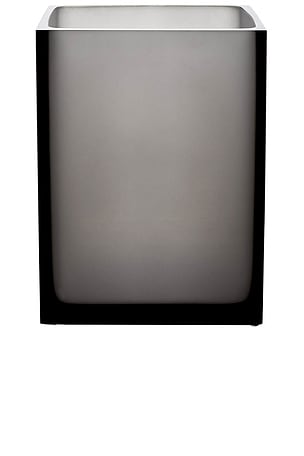 Jonathan Adler Hollywood Wastebasket in Charcoal