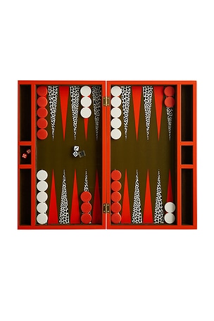 Leopard Backgammon Set Jonathan Adler