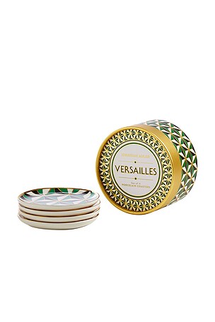 Jonathan Adler Versailles Coasters in Green