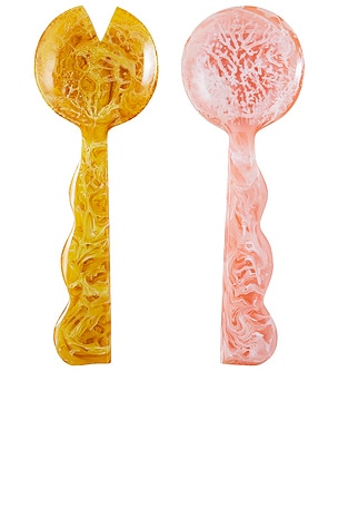 Mustique Ripple Serving Set Jonathan Adler