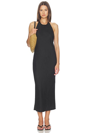 Linen Halter Dress James Perse