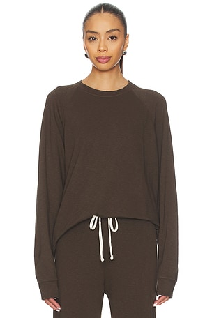 Boyfriend Raglan Sweatshirt James Perse