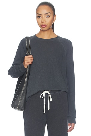 Boyfriend Raglan Sweatshirt James Perse