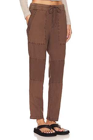 James Perse Utility Pant in Brown