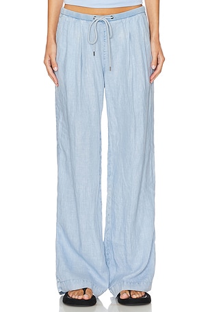 Wide Leg Relaxed Linen Pant James Perse