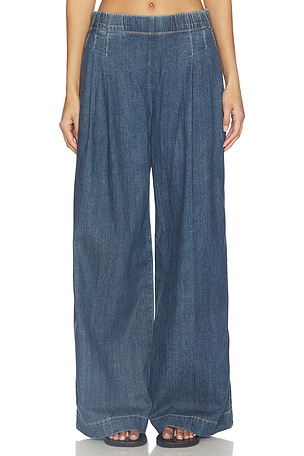 Denim Pleated Pant James Perse