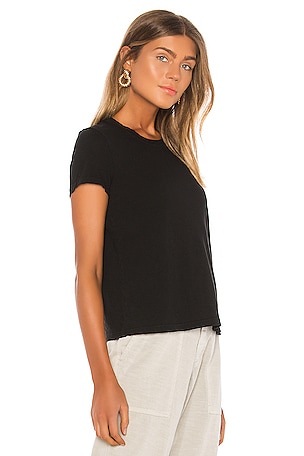 James Perse Vintage Little Boy Tee in Black