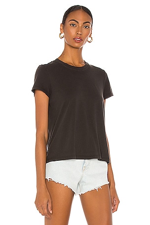 James Perse Little Boy Tee in Charcoal