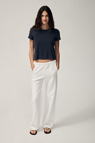 Shrunken Short Sleeve Tee James Perse