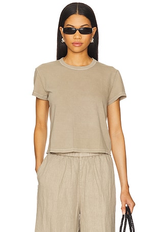 Shrunken Short Sleeve Tee James Perse