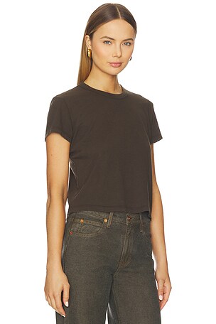 James Perse T-SHIRT À MANCHES COURTES ET COL ROND T-SHIRT en Marron