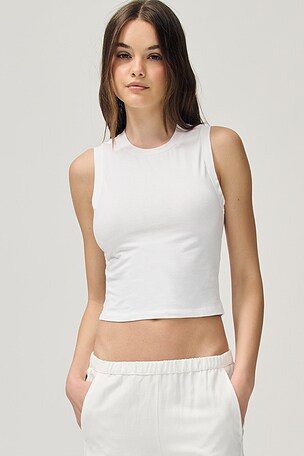 Cropped Shell Top James Perse